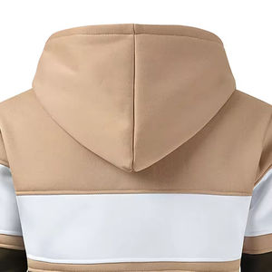 Vente en Gros Streetwear Hommes Unisexe 100% Coton Oversize Hoodies Brodé Impression Numérique Conception de Poche-Impression Personnalisée Hiver - Product Image 6