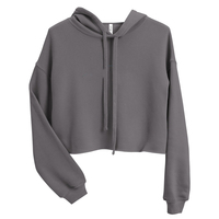 Hoodie Pendek Beritsleting untuk Wanita |   Sweatshirt Fleece Bernapas Ukuran Besar dengan Logo Depan |   Busana Trendy Berkerudung 100% Katun