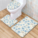 Custom Printed <b>Mat</b> <b>Bathroom</b> Rug <b>Set</b> for <b>Bathroom</b> Non-Slip Shower Curtain Bath <b>Mat</b> - Product Image 3
