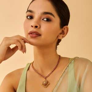 Silver Temple Fine Jewelry Set 170005 <b>Necklace</b> - Product Image 1