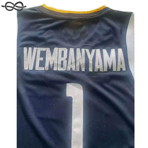 Venta al por mayor American Basketball Jersey uniforme cosido prensado en caliente de alta calidad personalizado equipo Jerseys hombres Laker, baloncesto Jersey - Product Image 5