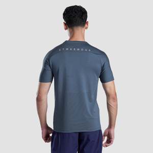 เสื้อยืด Legacy Tee-100% โพลีเอสเตอร์เจอร์ซีย์ 240 กรัม ทรงหลวม พิมพ์ลายโลโก้ 3 มิติ มีสีเทาให้เลือก - Product Image 1
