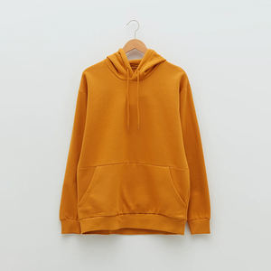 Sudadera con Capucha Unisex 100% Algodón Felpa de Alta Calidad Corte Regular Estampado Bordado Personalizado Patrón Sólido 3D Sudadera Térmica de Invierno - Product Image 5