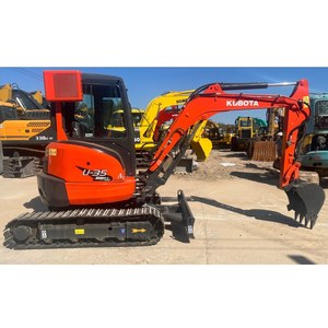 Miniexcavadora Kubota U35 de 3.5 toneladas de segunda mano de alto rendimiento con motor EPA para renovación de jardines - Product Image 1