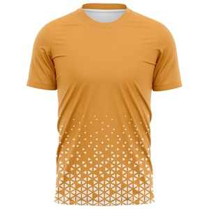 Camiseta sublimada para hombre al por mayor, ropa deportiva con logotipo personalizado para hombre, Camiseta deportiva transpirable - Product Image 4