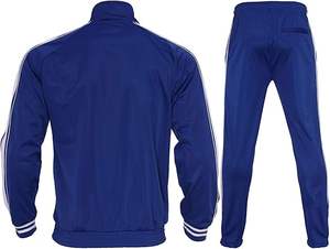 Ropa deportiva personalizada de alta calidad para hombre, chándal ajustado, logotipo, cierre de cremallera, características de talla grande, venta al por mayor, precio barato, Invierno - Product Image 2