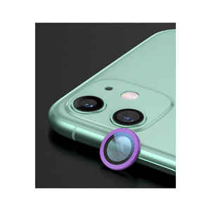 Protecteur d'objectif d'appareil photo en verre trempé de qualité supérieure NXXA CL-02 violet pour iPhone 12 et autres appareils mobiles - Product Image 1