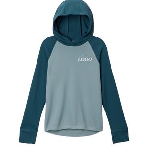 Sudadera con Capucha para Niños, Diseño de Pullover, Material Cómodo para un Ajuste Relajado, Precio al por Mayor, Diseño de Bloques de Color con Capucha, Ropa Casual con Logotipo - Product Image 1