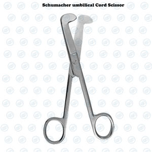 กรรไกรตัดสายสะดือทำจากสเตนเลสสตีลคุณภาพสูงอุปกรณ์สำหรับการผ่าตัดและหนีบ - Product Image 1