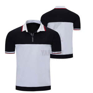 Professional Manufacture Men's for Polo T-Shirt Slim Fit Cotton with Embroidered <b>Logo</b> Short Sleeve & Solid Pattern Good Quality - Product Image 4
