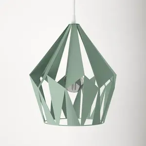 Luminaires suspendus pour plafond, vente flash sur Amazon, éclairage en verre octogonal, design moderne et décoratif, style européen, Inde - Product Image 5