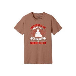 Camiseta informal de algodón 100% con impresión de temas de Buda en 3D, 12 opciones de color, 160-180, colocación de diseño personalizable GSM pesado - Product Image 5