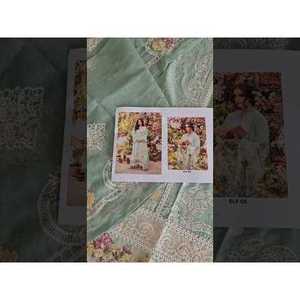 Conjunto de Traje Premium para Mujer Elaf Premium Luxury Lawn Edition 25-ELM-7A ZARAFSHAN TC-1291 - Product Image 2