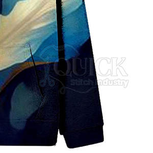 Service OEM Impression de logo personnalisé respirant hiver logo avant à capuche femmes sweats à capuche contraste de couleur vente en gros - Product Image 5