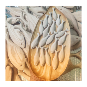 Competitive Price Customized Pattern with Fish Shape Wooden Toy Suitable for Restaurant Decor 99GD - Product Image 3