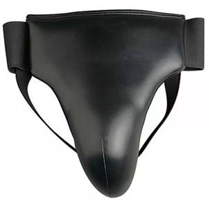 Protector de ingle de cuero PU de alta calidad Protector DE SEGURIDAD personalizado para boxeo Taekwondo International Fighting-Winner's Choice - Product Image 5