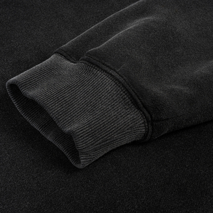 Custom Double Layer Hood <b>Black</b> Vintage <b>Zip</b> <b>up</b> <b>Hoodie</b> Drop Shoulder Boxy Oversized Acid Wash Hoodies for Men - Product Image 3