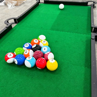 Table de billard géante de football, jeu de billard humain, jeu de sport interactif pour la location d'événements, FEC, fête foraine, jeu en plein air