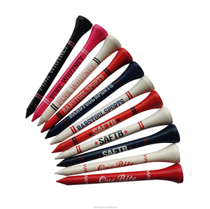 Logo stampato alla rinfusa in legno tee golf tee titolare - Product Image 6