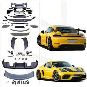 Kits de Carrocería de Alta Calidad para Porsche 981 982 718 Modificados GT4 RS4, Parachoques Delantero, Alerón Trasero, Rejillas de Ventilación - Product Image 3