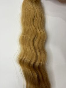 Vente en gros de paquets de cheveux humains bruts indiens à cuticule alignée 613 blonde à double tirage non traités - Product Image 3