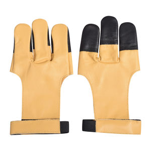 Gants de chasse à l'arc en cuir de cerf - Product Image 1