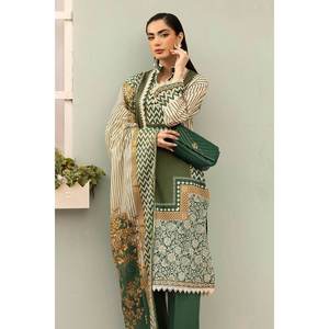 ชุดผ้าลอนพิมพ์ลายสำเร็จรูปสำหรับผู้หญิง 3 ชิ้น รุ่น SD-52102 - Product Image 6