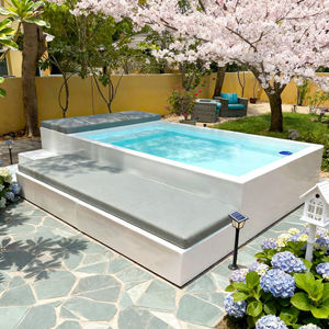 Piscines extérieures, jeux aquatiques, piscine hors sol, jeux aquatiques, piscines en fibre de verre, piscine hors sol, spa de natation extérieur - Product Image 3