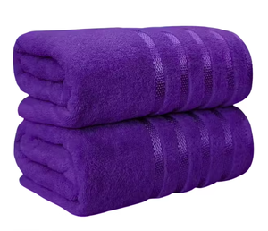   Ensemble de serviettes de bain de luxe 2026 en tissu éponge doux 100 % coton pour la maison et l'hôtellerie - Product Image 4