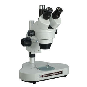 กล้องจุลทรรศน์สเตอริโอสเตอริโอแบบสามตาผลิตวิทยาศาสตร์และศัลยกรรมจัดส่งฟรี... - Product Image 3