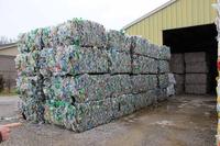 Déchets de bouteilles en HDPE/LDPE/PET lavés, transparents, qualité calandrage, ignifuges, antistatiques, 200 kg/BAE, Afrique du Sud, marque KBS pour