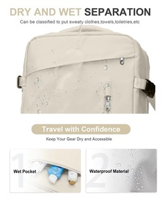 <span class=keywords><strong>Mochila</strong></span> USB antirrobo resistente al agua de gran capacidad para <span class=keywords><strong>mujer</strong></span> <span class=keywords><strong>Mochila</strong></span> de <span class=keywords><strong>cabina</strong></span> compatible con EasyJet Ryanair Oxford - Product Image 5