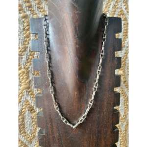 Collar de Cadena de Plata de Ley Navajo Sally Shirley Hecho a Mano, Joyería Fina - Product Image 2