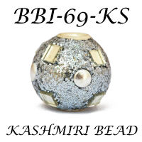 Perles de Cachemire artisanales, durables et colorées, parfaites pour la fabrication de bijoux et d'artisanat, provenance d'Inde. - Product Image 5