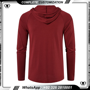 Custom Logo Blank <b>Plain</b> Gym Heavyweight Pullover <b>Black</b> Oversized Cotton <b>Hoodies</b> Sweatshirts <b>Men</b> Streetwear for <b>Men</b> - Product Image 4