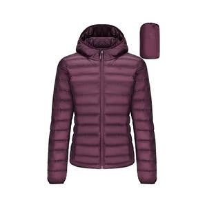 Premium <b>Women</b> Recycled <b>Winter</b> <b>Coat</b> <b>Waterproof</b> Puffer Jacket with Hood Insulated Warm Eco-Friendly Lightweight Outerwear - Product Image 1