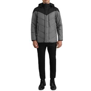 แจ็กเก็ตปลาปักเป้าแขนยาวคอตั้งกลางแจ้งแนวสตรีทสูงสำหรับผู้ชายฤดูหนาว - Product Image 6