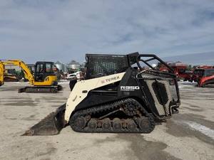 Mini-chargeuse compacte sur chenilles Terex R350T avec livraison gratuite en Chine, certifiée CE/EPA, avec godet, trancheuse et charrue rotative - Product Image 5