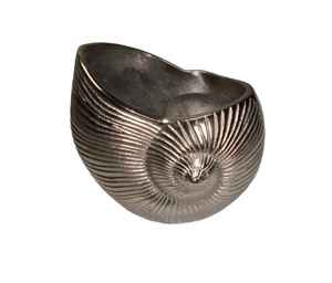 Cast Aluminium Shell Sculpture <b>Decorative</b> Sea Animal Figurine Object and Accent for Decoration Home and Office - Product Image 3