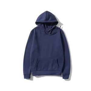 Streetwear de haute qualité hommes sweats à capuche vêtements d'hiver hommes couleur unie vêtements d'hiver sweats à capuche respirants - Product Image 2