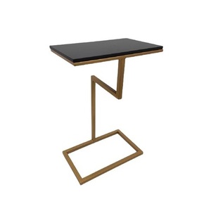 Top Tendance Doré Fini Table D'appoint Hôtel Meubles De Luxe Table Décorative pour Salon Table D'appoint En Métal Meilleure Qualité - Product Image 5