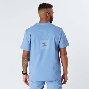 เสื้อสครับสำหรับทุกเพศเสื้อสครับทางการแพทย์พร้อมชุดพยาบาลโรงพยาบาลสีตามสั่ง - Product Image 3