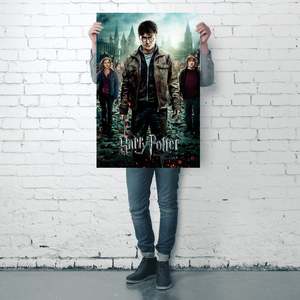 Póster de Pared de Harry Potter y las Reliquias de la Muerte 7 Hecho de Papel - Product Image 4