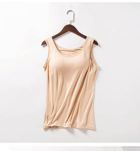 Áo Ba Lỗ Hở Lưng Thể Thao Có Gân Màu Trắng Cho Nữ Áo Ba Lỗ Dệt Kim Cotton Spandex In Phồng Tùy Chỉnh - Product Image 3