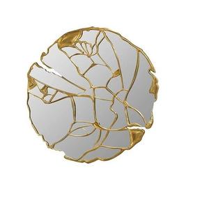 Miroir mural décoratif artisanal avec cadre en métal au design art déco unique pour une décoration intérieure unique - Product Image 2