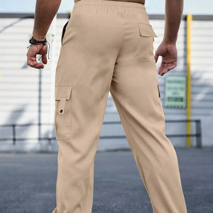 Pantalones Cargo Casuales para Hombre, Cómodos y Ligeros, con Logotipo Personalizado - Product Image 2