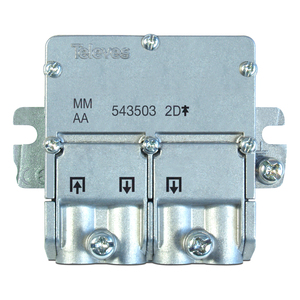 Mini splitter bidirezionale EasyF per segnali SMATV (Televes 432803) (Borsa da appendere) - Product Image 2