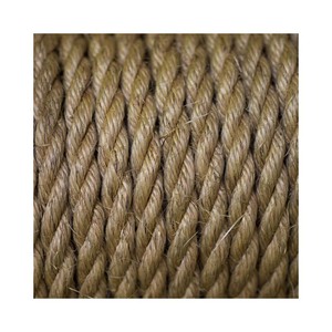 Cuerda trenzada de 3 hebras de fibra natural/sisal - Product Image 4