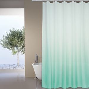 Cortina de ducha de PVC MSV 'Sugar' en verde, 180 x 200 cm - Product Image 2