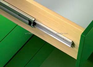 Aodeli VN Moderne 45mm 2. Extension complète des glissières boule d'acier lisse énorme armoire à tiroirs de cuisine chargeable meubles de salle à manger Vietnam - Product Image 3